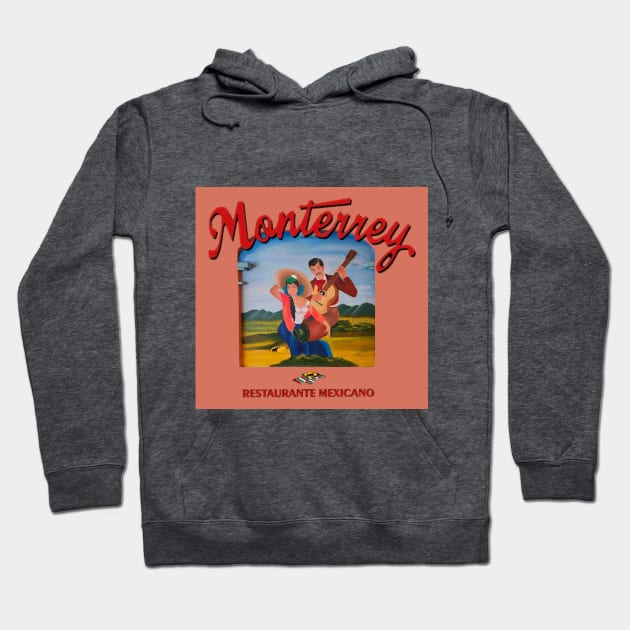 Monterrey Water Girl Hoodie by Time Travelers Nostalgia